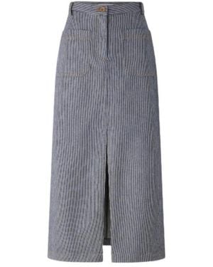 Sessun Midi Skirts - Grey