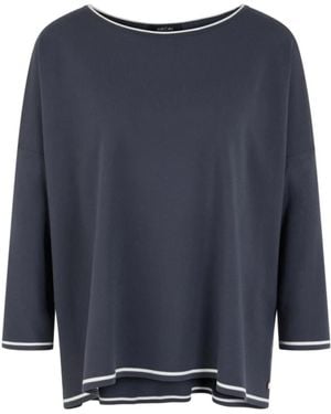 Marc Cain Oversized Pullover - Blau