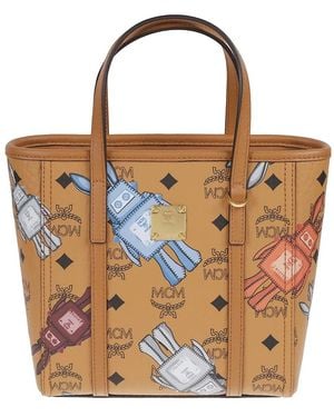 MCM Tote Bags - Brown