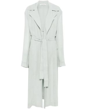 Alberta Ferretti Belted Coats - Gris