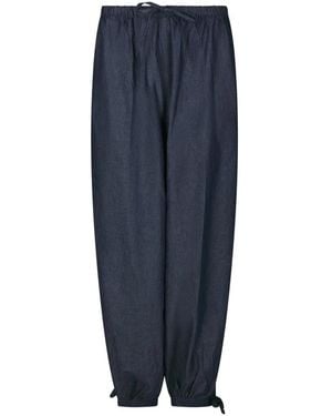 Neo Noir Wide Trousers - Blue