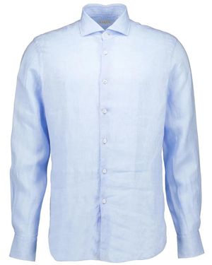 Xacus Casual Hemden - Blauw