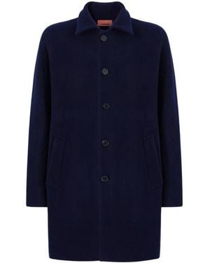 Missoni Single-Breasted Coats - Blue