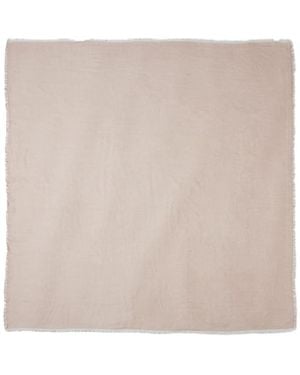 Lala Berlin Soft Cashmere Square Scarf Aria - Braun