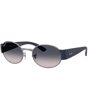 Ray-Ban Stijlvolle Zonnebril Rb3770 Blauw Verloop