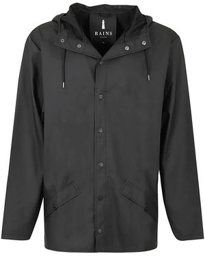 Rains Stylische wasserdichte jacke - Schwarz