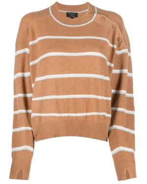 Rag & Bone Cashmere Knitwear - Natural
