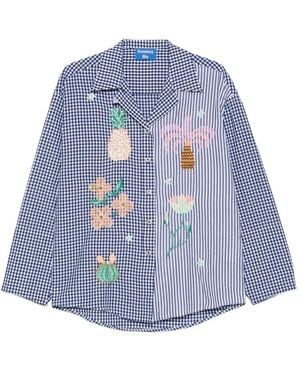 SUSANNA BLU Shirts - Blue