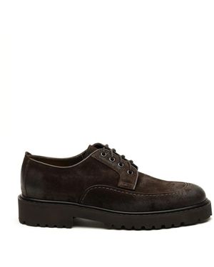 Doucal's Laced Shoes - Brown