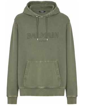 Balmain Hoodies - Verde