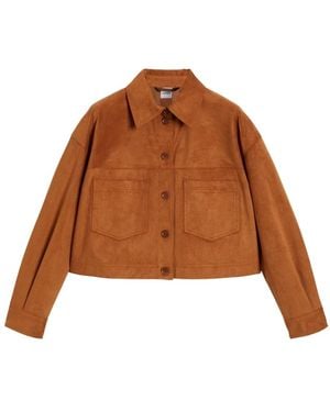 Aspesi Jassen Oranje - Bruin