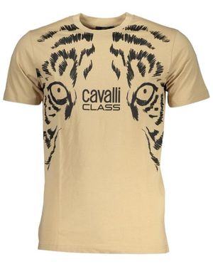 Roberto Cavalli T-Shirts - Natural