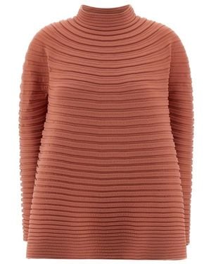 Issey Miyake Turtlenecks - Pink