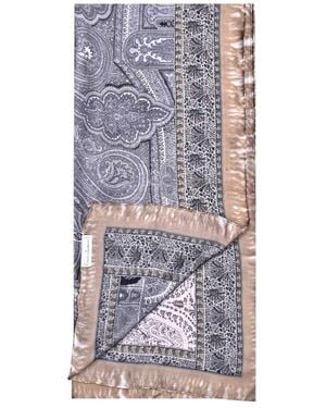 Pierre Louis Mascia Silky Scarves - Blu