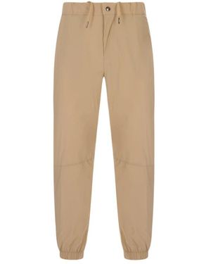 KIRED Slim-Fit Trousers - Natural