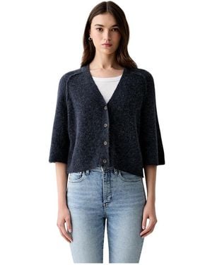 Mos Mosh Thora Lizet Gebreide Cardigan - Zwart