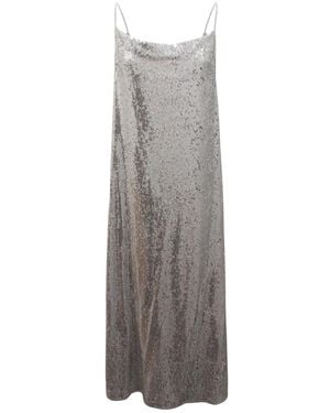 EMMA & GAIA N4940 Abito Wo Paillettes Jurk (Model 43A588) - Grijs