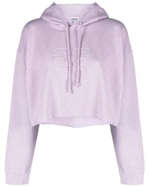 Ganni Hoodies - Purple