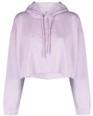 Ganni Hoodies - Purple