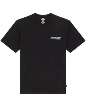 Dickies Tops ,Zwart ,Katoen Lakeridge Ss T-Shirt