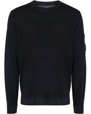 C.P. Company Round-Neck Knitwear - Blue