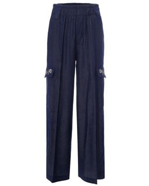 Liu Jo Wide Pants - Blue