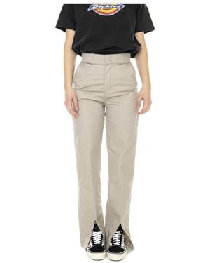 Dickies Wijde Broeken - Naturel