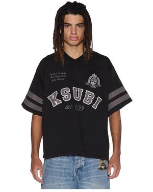 Ksubi Duke Ss Jersey T-Shirt - Zwart