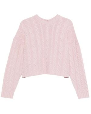 3311 Round-Neck Knitwear - Pink