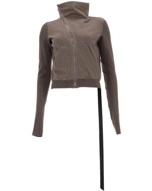 Rick Owens Zip-Throughs - Brown