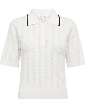 co'couture Polo Hemden - Wit