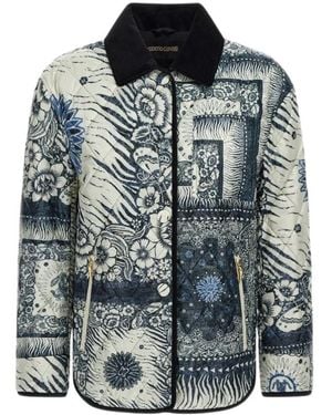 Roberto Cavalli Light Jackets - Blue