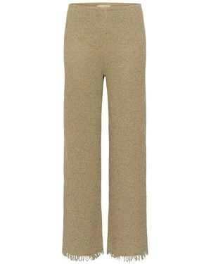 Soaked In Luxury Wide Trousers - Neutre