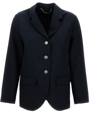 True Royal Jassen ,Blauw ,Leer Giacca Charlotte