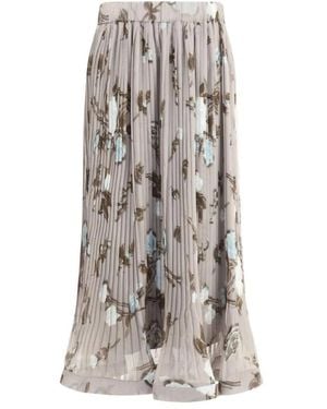 P.A.R.O.S.H. Midi Skirts - Gray