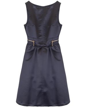 Elisabetta Franchi Short Dresses - Bleu
