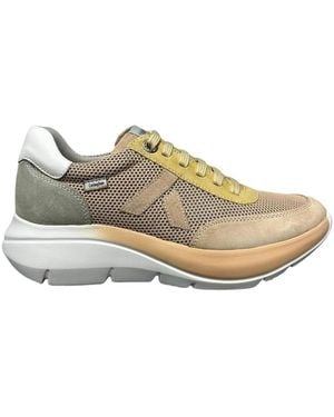 Callaghan Schoenen ,Leer Algoritmo Sneaker - Grijs