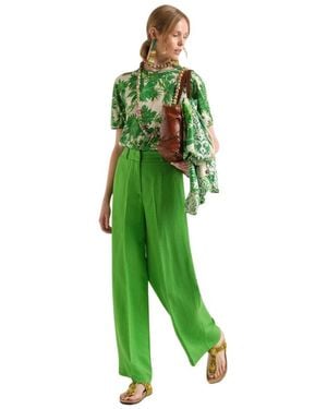 Maliparmi Wide Trousers - Green