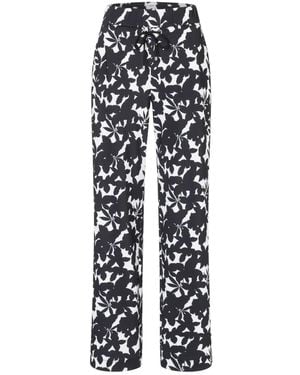 M·a·c Wide Trousers - Negro