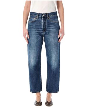 CYCLE Cropped Jeans - Azul