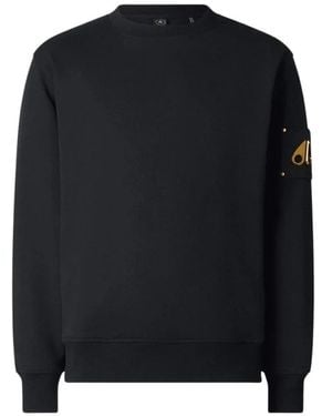 Moose Knuckles Sweatshirts - Black