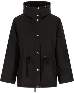 Yves Salomon Parkas - Negro