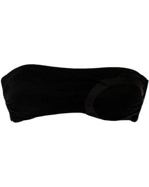 Trussardi Bandeau bra mare estate nero