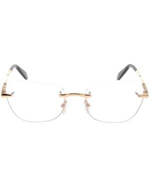BVLGARI Accessoires ,Geel ,Optical Frame - Metallic