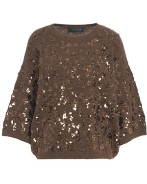 Kaos Round-Neck Knitwear - Marrón