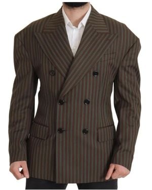 Dolce & Gabbana Blazers - Marrone