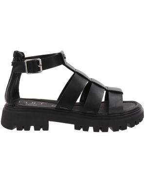 Cult Flat Sandals - Nero