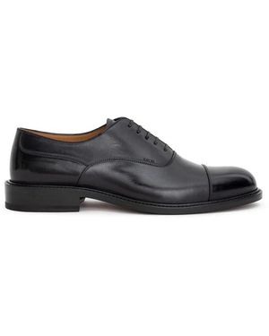 Dior Mocassino Oxford Stringato - Nero
