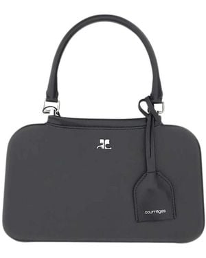 Courreges Tassen ,Zwart ,Leer Small Shadow Handtas