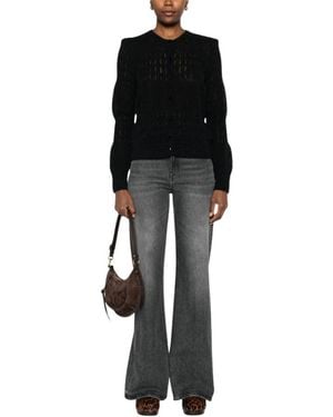 Dondup Wide Jeans - Negro